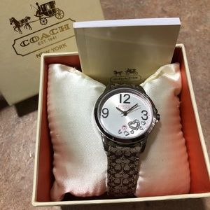 Coach Khaki signature logo watch (14501220)